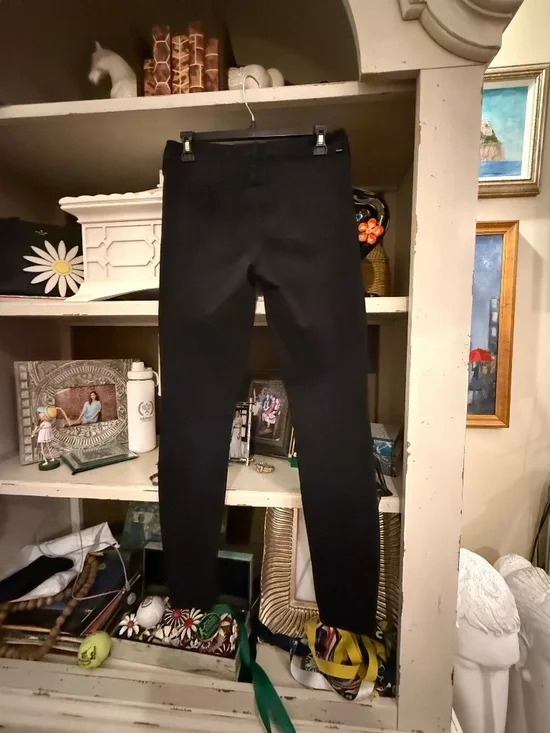 MOTHER sz 28 the looker black denim jeans mid rise skinny - Picture 6 of 7